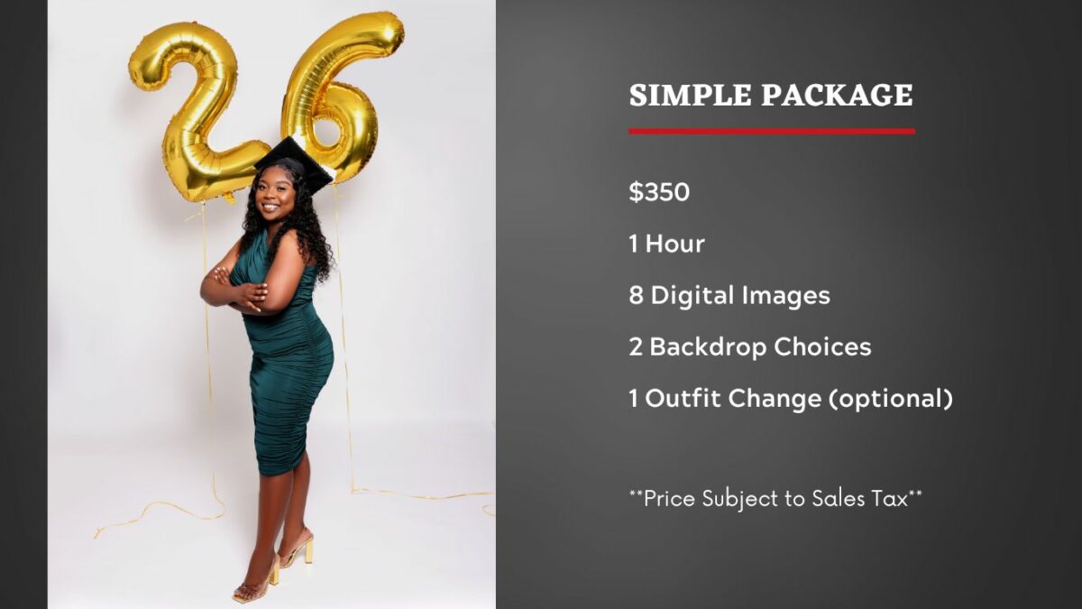 Simple Package Photography Services By Red October Firm