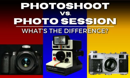 Understanding The Difference Between Photoshoot And Photo Session.